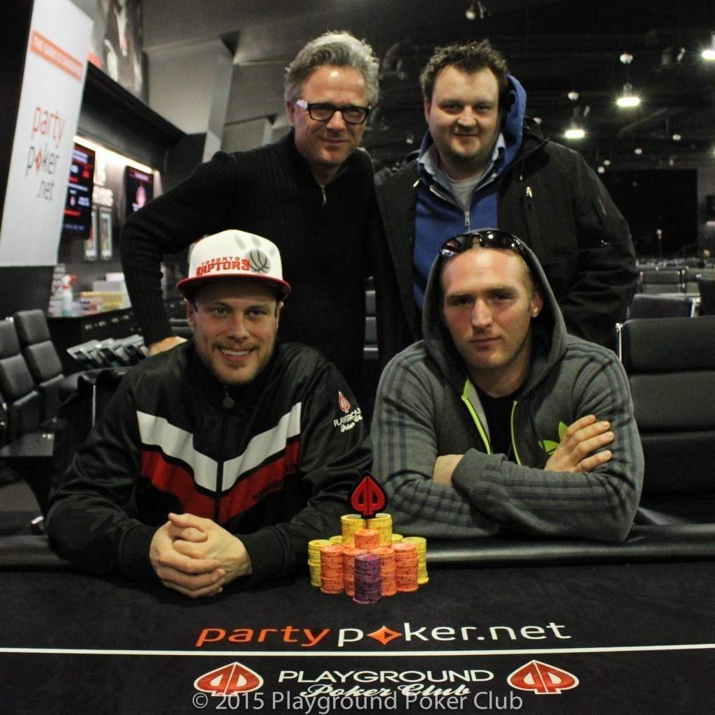 Event 7 Champions: Joshua Campbell, Kenneth Lowry, Yves Deschamps, Luc Fournier.