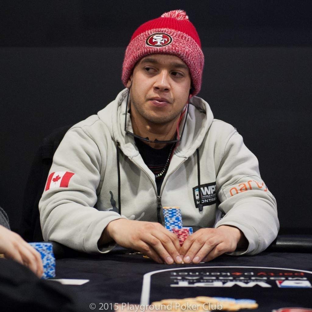 Hugo Fontaine leads into Day 3