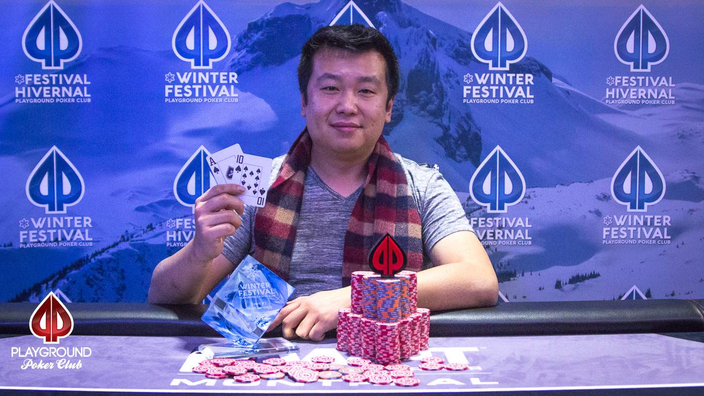 Champion of Event 1 Yu Chen Chen Playground Winter Festival 2018